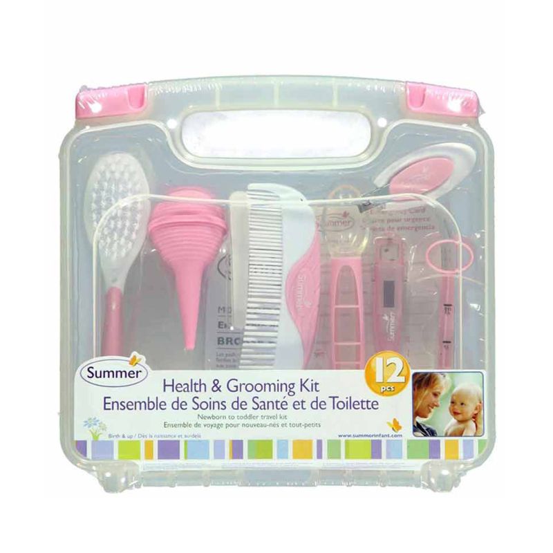 ست بهداشتی سامر مدل 14444 بسته 12 عددی صورتی