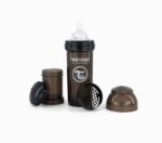 شیشه شیر آنتی کولیک تویست شیک 260 میلی لیتر مشکی