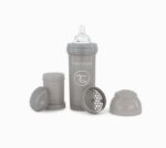 شیشه شیر آنتی کولیک تویست شیک 260 میلی لیتر طوسی