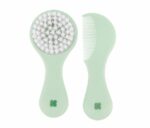 ست برس و شانه کودک کیکابو مدل فلامینگو سبز