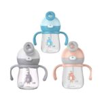 لیوان آبمیوه خوری نی دار رووکو مدل Rk1028.1 حجم 220 میلی لیتر