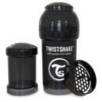 شیشه شیر آنتی کولیک تویست شیک 180 میلی لیتر مشکی