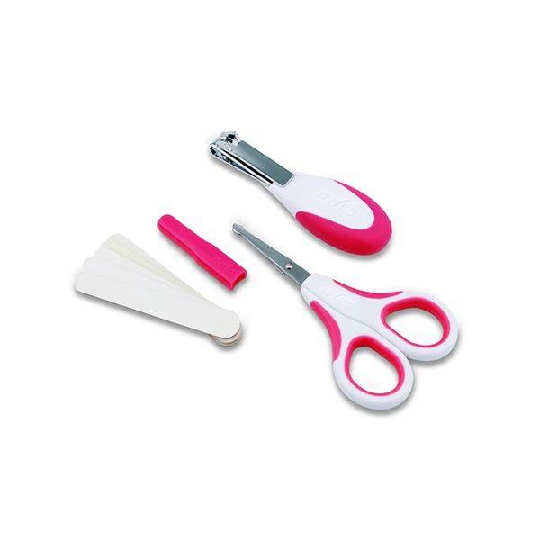 ست ناخن گیر کودک نوویتا Nuvita بسته 3 عددی صورتی