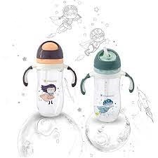 لیوان نی دار کیکابو مدل tritan super حجم 300 میلی لیتر