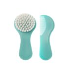 شانه و برس نوزاد سواوینکس suavinex با الیاف طبیعی آبی