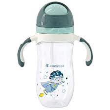 لیوان نی دار کیکابو مدل tritan super حجم 300 میلی لیتر سبز