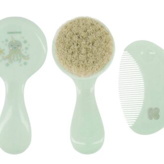 شانه و برس الیاف طبیعی کیکابو kikkaboo سبز