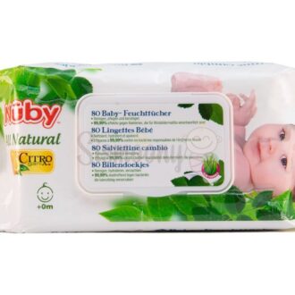 دستمال مرطوب کودک 80 عددی کودک نابی Nuby