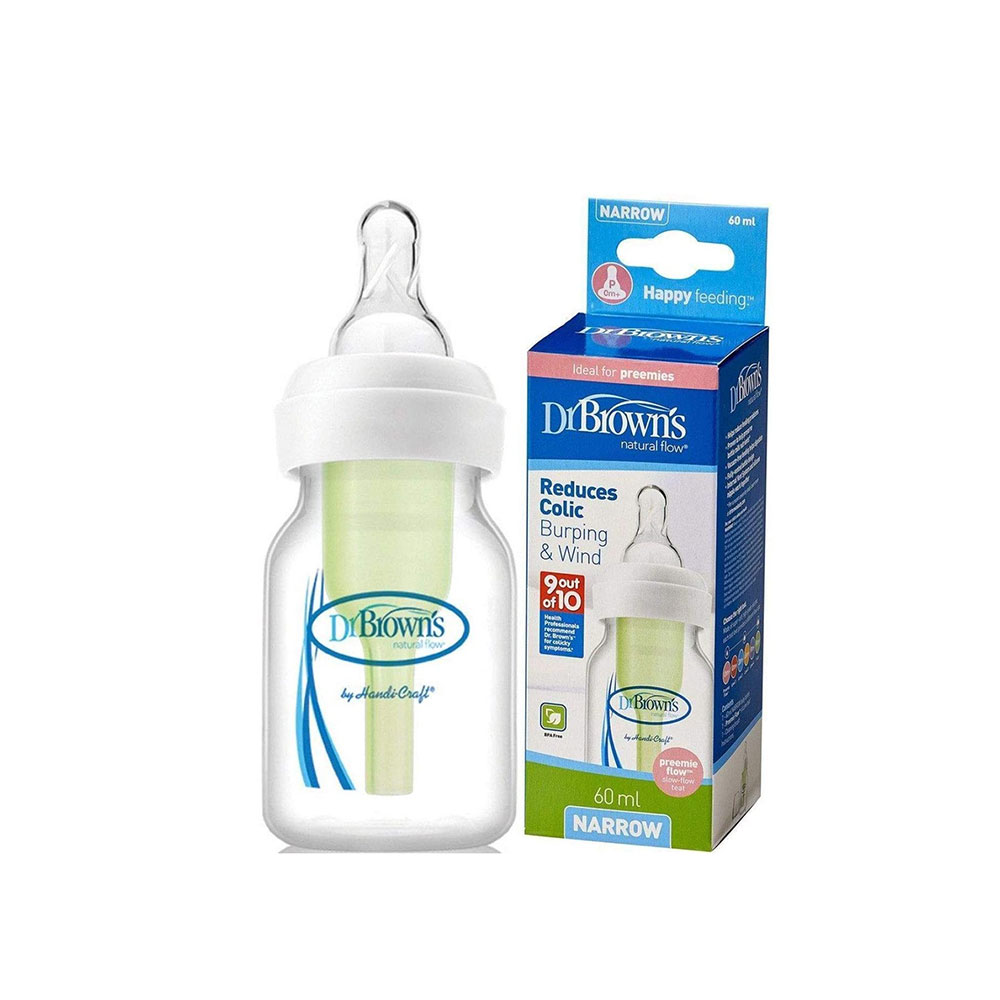 شیشه شیر طلقی 60 میلی لیتر دکتر براون Dr Browns