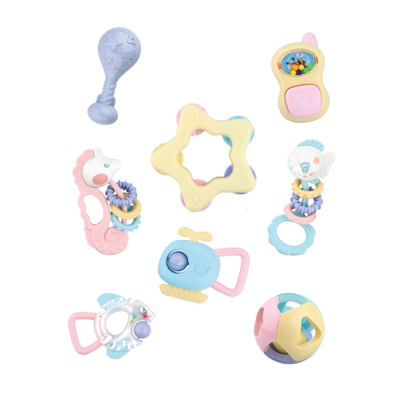 جغجغه هانگر مدل HE0101 مجموعه 8 عددی