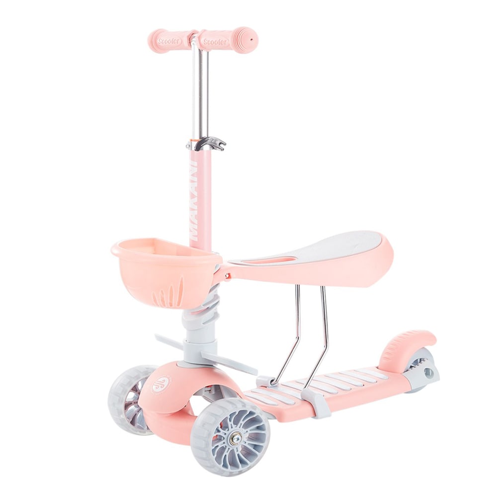 اسکوتر کیکابو مدل 3in1 BonBon صورتی