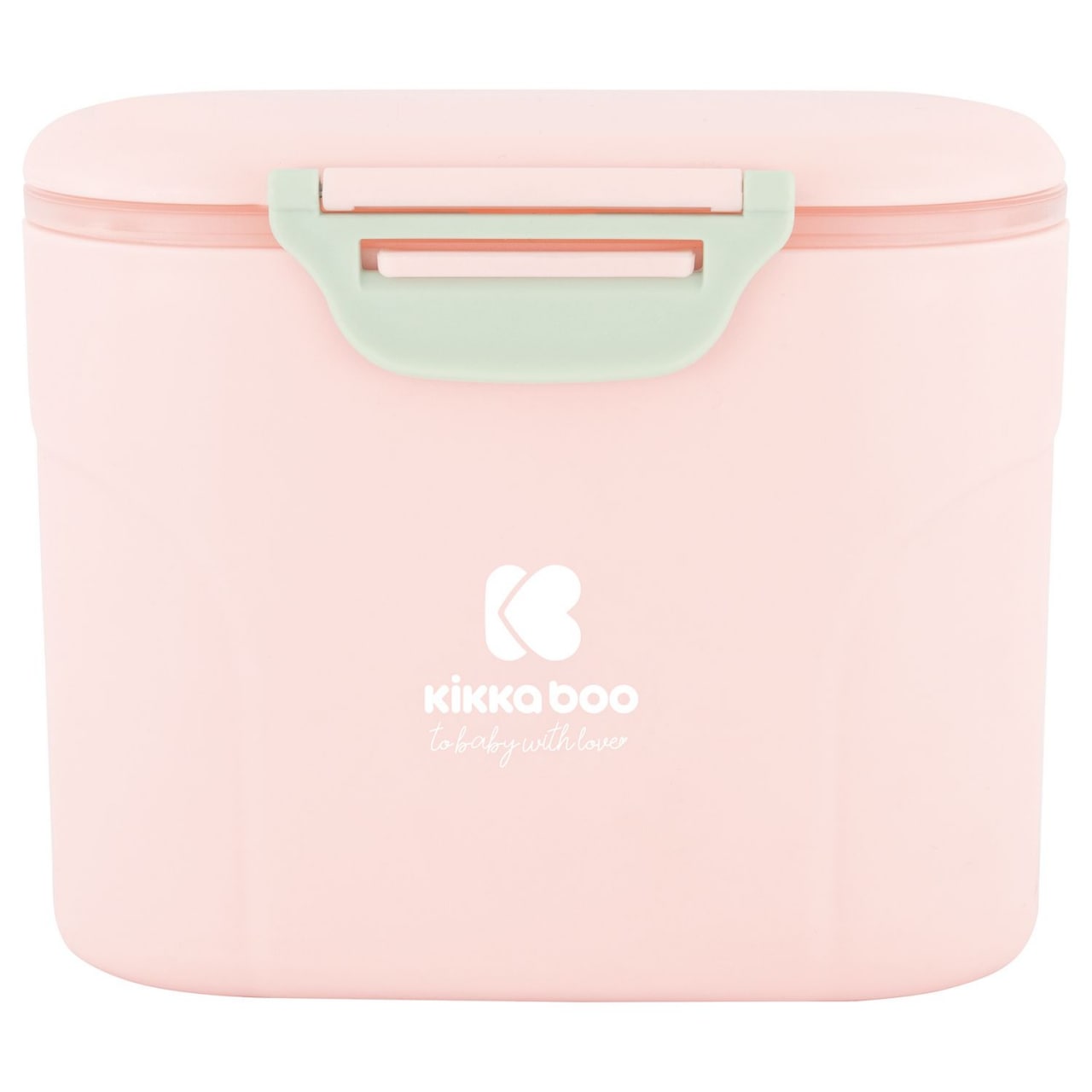 ظرف نگهدارنده شیر خشک 160 میل کیکابو صورتی