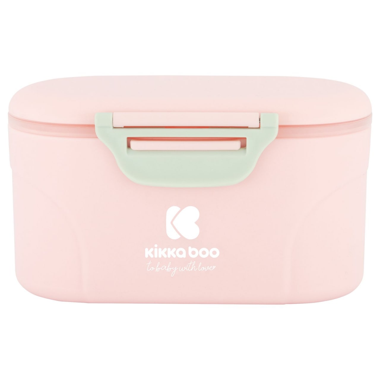 ظرف نگهدارنده شیر خشک 130 میل کیکابو صورتی