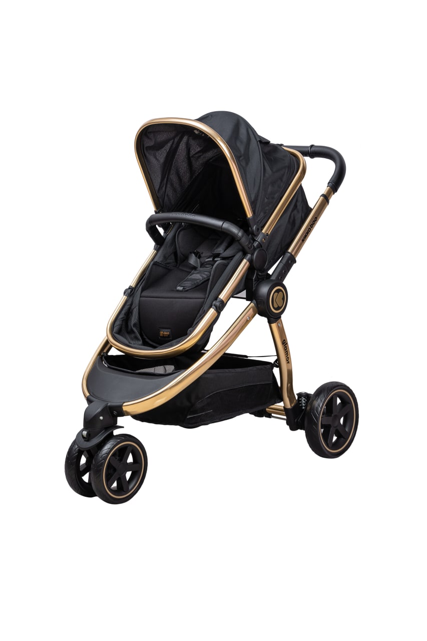 سرویس کالسکه و کریر 3 چرخ کیکابو مدل Glamor