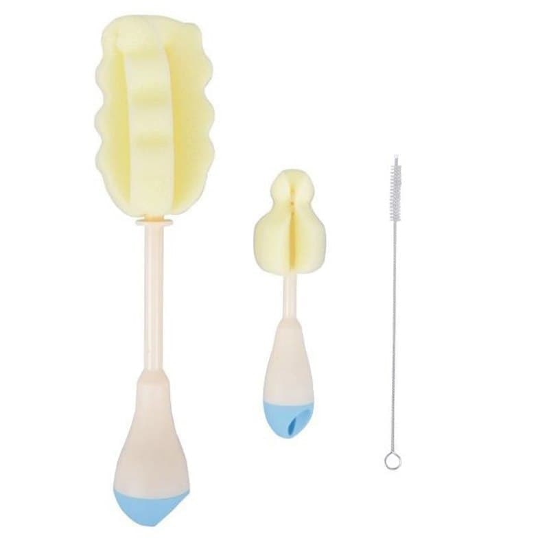 شیشه شور 3 تکه کیکابو kikka boo مدل 3in1 آبی