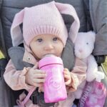 شیشه شیر استیل ماربل 260 میل تویست شیک