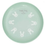 بشقاب ست غذاخوری پنج تکه طرح گربه سواوینکس Suavinex سبز