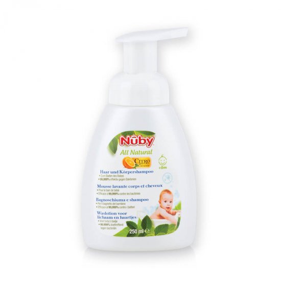 شامپو فوم سر و بدن کودک نوبی Nuby