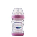 شیشه شیر 179 میلی لیتر بی بی سیل babisil صورتی