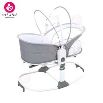 نی نی لای لای نوزاد 6 کاره طوسی ماستلا Mastela