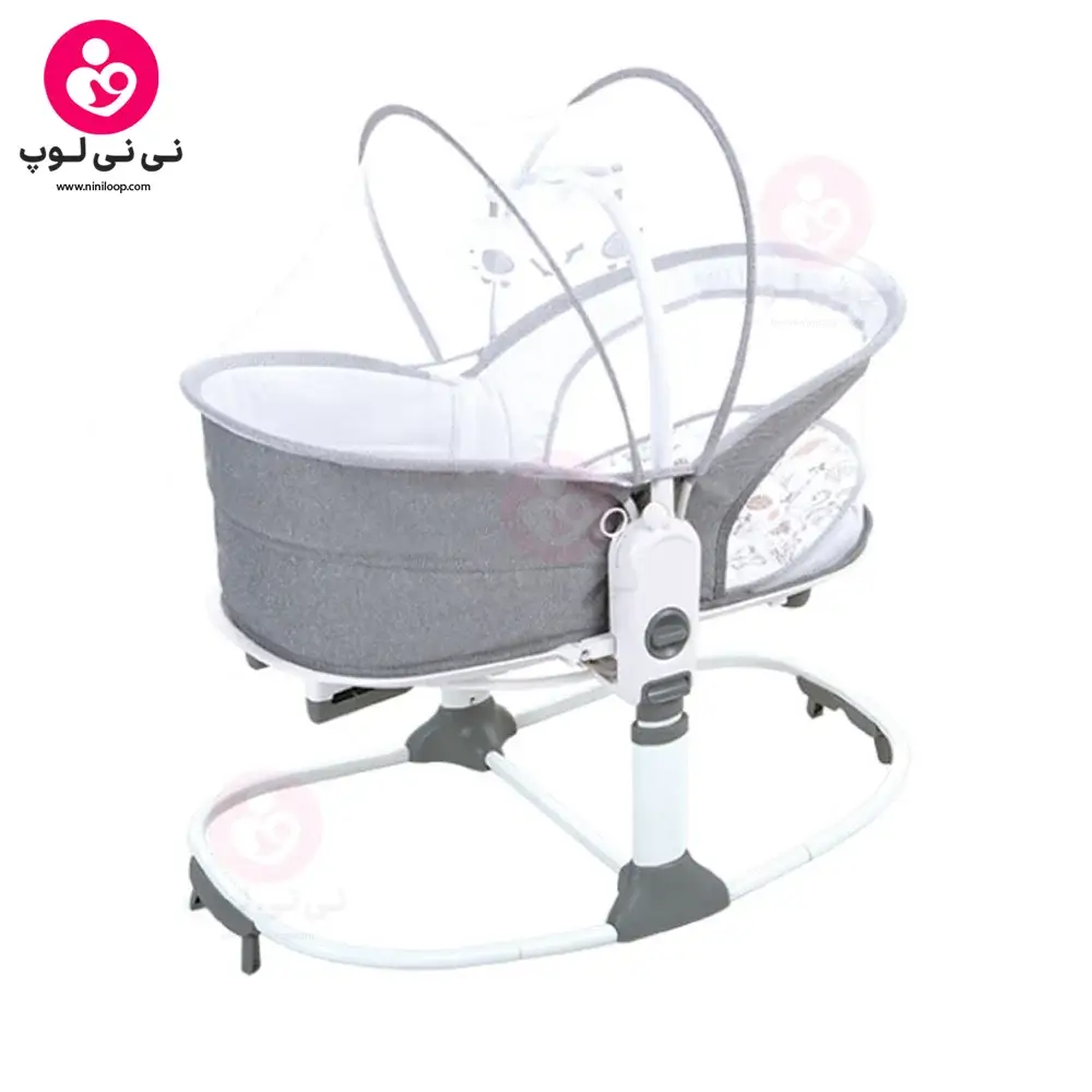 نی نی لای لای نوزاد 6 کاره طوسی ماستلا Mastela