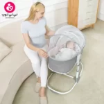 نی نی لای لای نوزاد 6 کاره طوسی ماستلا Mastela