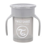 لیوان 360 درجه 230 میل تویست شیک Twistshake طوسی