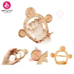 دندانگیر مچبند تمام سیلیکونی نوزاد هی‌ارشی heorshe