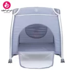 تخت و پارک کودک کیکابو مدل Dreamy Bear 2 levels (دریمی بر) سرمه ای