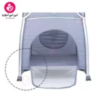 تخت و پارک کودک کیکابو مدل Dreamy Bear 2 levels (دریمی بر) سرمه ای
