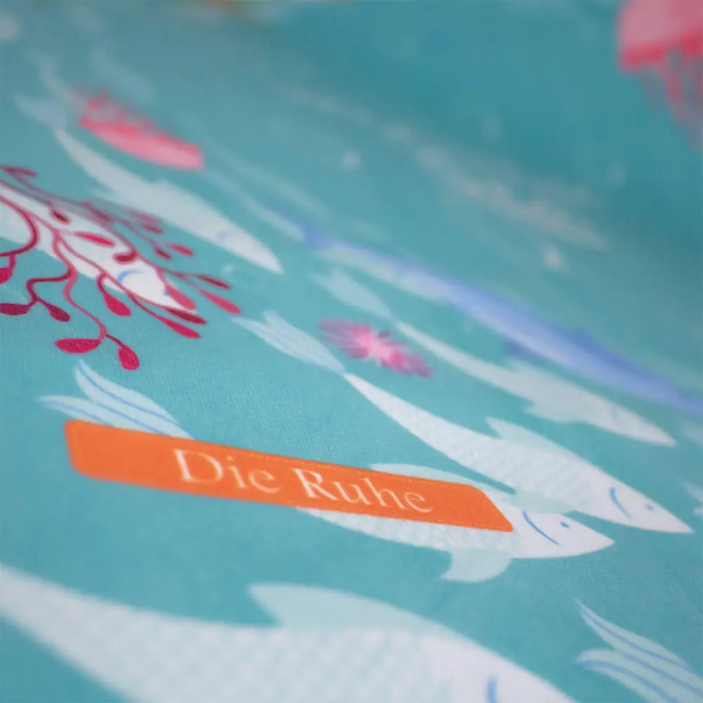 زیرانداز تعویض ضد آب دی روحه Die Ruhe طرح دریا