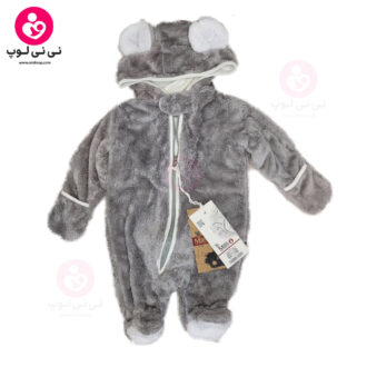 سرهمی خرس مامی لند (mamiland) رنگ طوسی