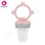 پستانک میوه خوری مینیک‌ای‌ای minikoioi رنگ صورتی