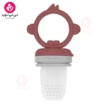 پستانک میوه خوری مینیک‌ای‌ای minikoioi رنگ زرشکی