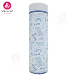 فلاسک آب 500 ميل فلامینگو كيكابو Kikkaboo طرح دانیاسور رنگ آّبی