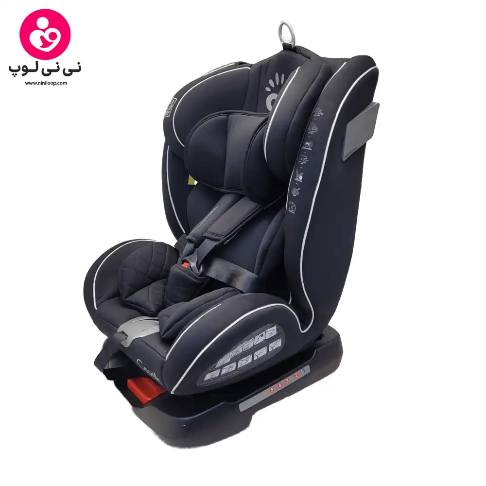 صندلی ماشین 360 درجه کاپلا capella رنگ تمام مشکی