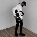 ساک لوازم نوزاد اوت evet مدل وینا رنگ مشکی سفید