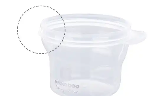 ظرف ذخیره شیر خشک کیکابو Kikkaboo مدل 2in1