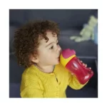 لیوان نی دار فیلیپس اونت Philips Avent حجم 300 میلی لیتر صورتی