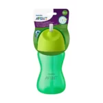 لیوان نی دار فیلیپس اونت Philips Avent حجم 300 میلی لیتر سبز
