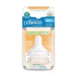 سر شیشه پهن +3 ماه آپشن پلاس دکتر براون Dr Browns