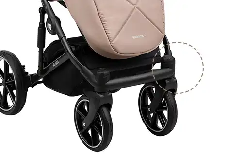 ست کالسکه و کریر کیکابو Kikkaboo مدل Amani