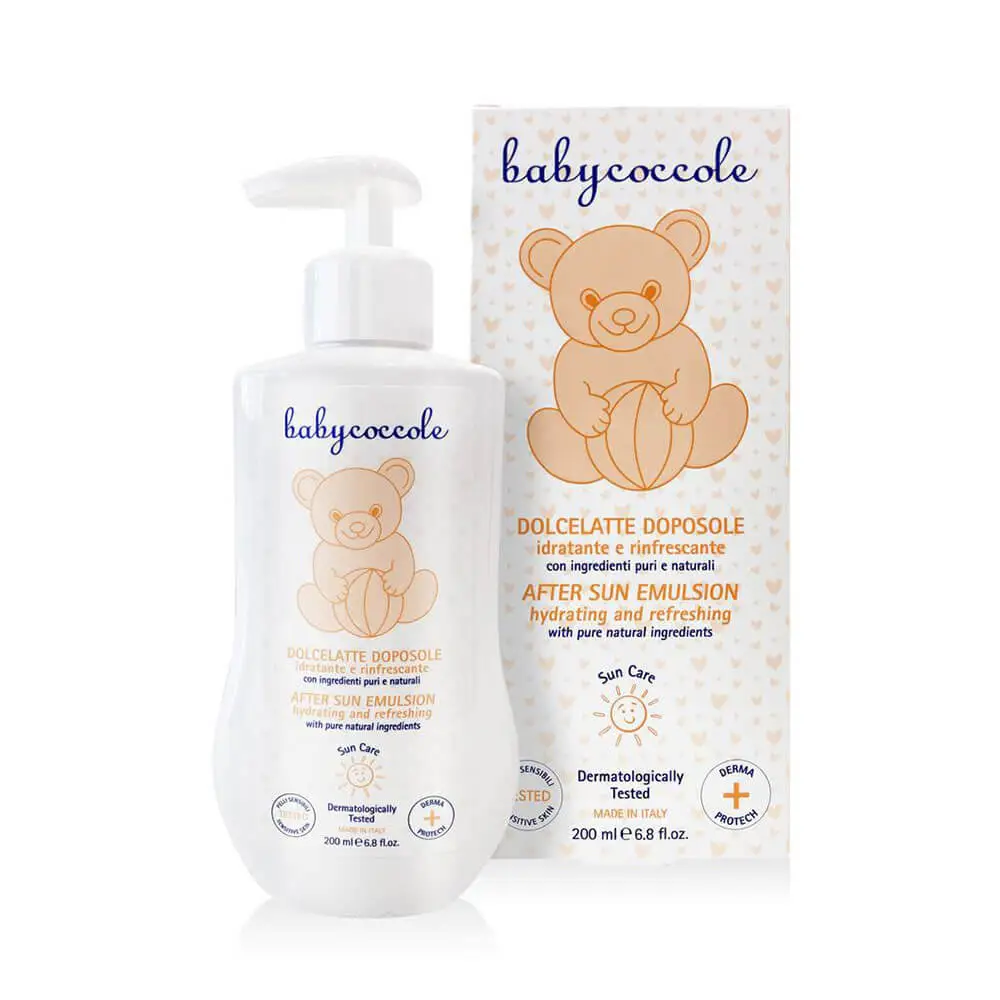 لوسیون ضد آفتاب سوختگی بیبی کوکول Baby Coccole حجم 200 میلی لیتر