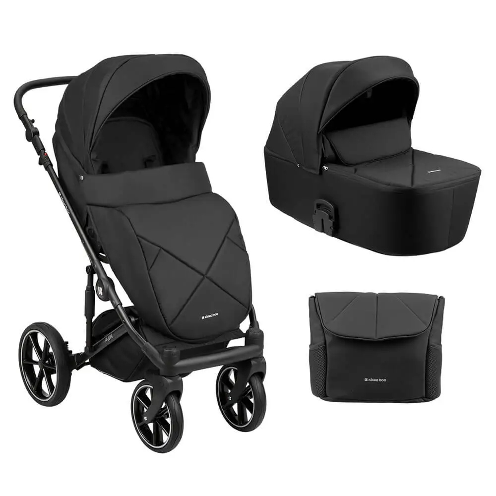 ست کالسکه و کریر کیکابو Kikkaboo مدل Amani