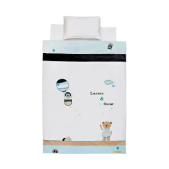 سرویس خواب دم دستی 3 تکه نوزادی ایس‌ایز isiz مدل lazare