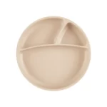 بشقاب تقسیم بندی شده سیلیکونی مینیک اوی اوی Minikoioi رنگ کرم