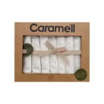دستمال دست و صورت نوزاد کارامل Caramell بسته 7 عددی