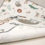 زیرانداز تعویض ضد آب دی روحه Die Ruhe طرح جنگل رنگ سفید