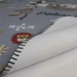 زیرانداز تعویض ضد آب دی روحه Die Ruhe طرح جنگل رنگ طوسی