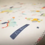 زیرانداز تعویض ضد آب دی روحه Die Ruhe طرح شوالیه کوچولو